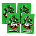 Minecraft Astra A4 3-line notebook, 32 pages (4 pcs)