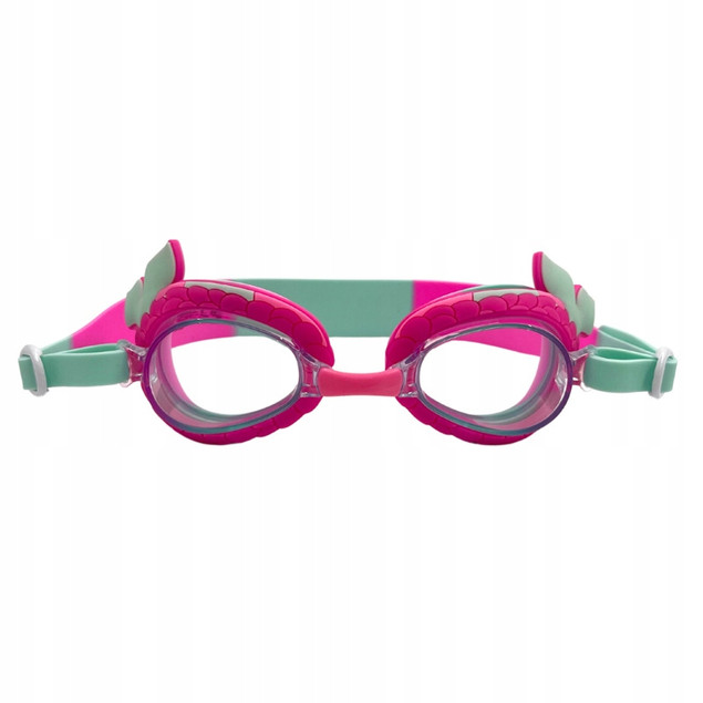 AQUA2UDE OKULARY DO PŁYWANIA DLA DZIECI SYRENA TURKUSOWE 3+