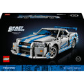 LEGO Technic 42210 Nissan Skyline GT-R (R34) "2 Szybcy i Wściekli" – Model Samochodu dla Dorosłych