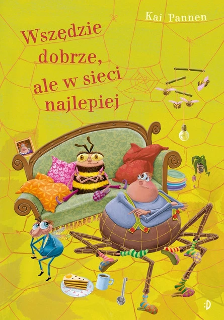 Pająk i mucha t. 8 Kai Pannen - okładka