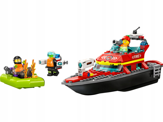 LEGO City Łódź Strażacka 144 el. 5+ 60373