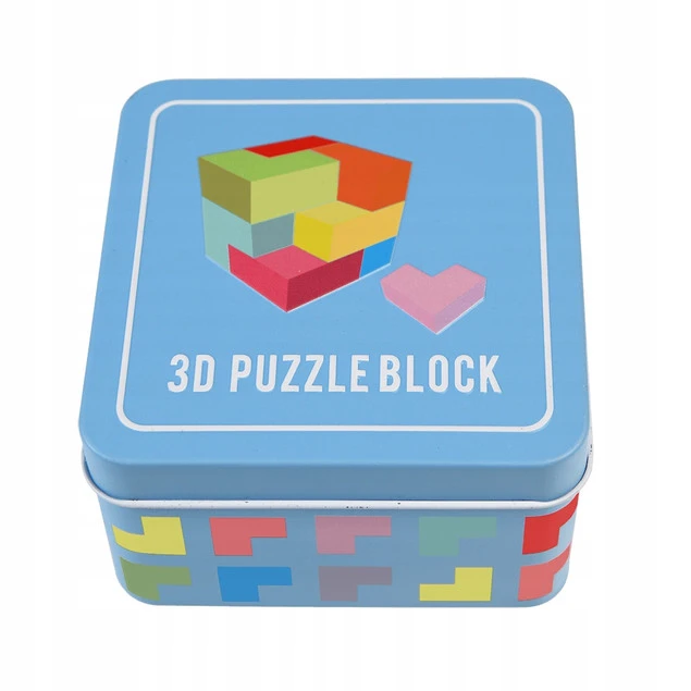 Puzzle drewniane 3D Rex London - elementy