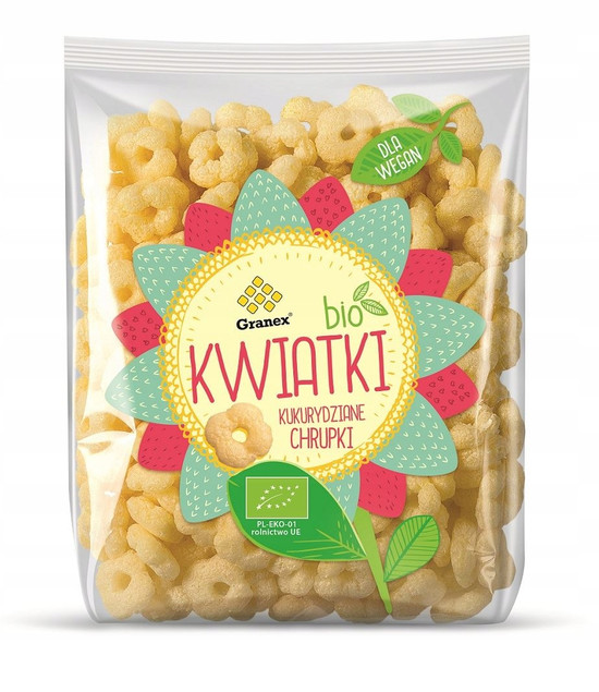Chrupki kukurydziane Granex 80g - 4 zabawne kształty