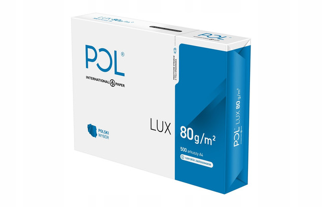 Papier ksero A4 POLLUX 80g 500 arkuszy
