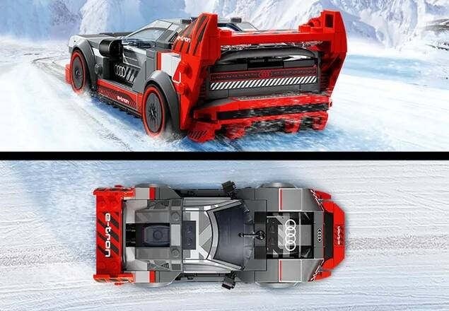 LEGO Speed Champions Wyścigowe Audi S1 E-tron Quattro 274el. 9+ 76921