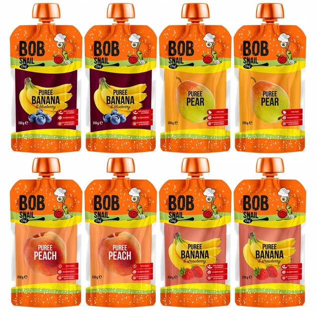 ŚLIMAK Bob Snail Przecier MIX SMAKÓW 250g x8