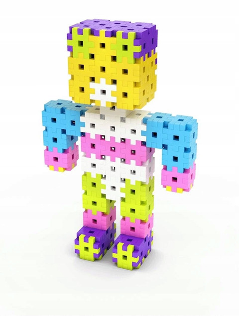 Meli Basic Pink - klocki konstrukcyjne 150 elementów (3+)