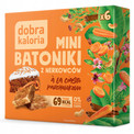 DOBRA KALORIA Mini Batoniki z Nerkowca CIASTO MARCHEWKOWE 0% Cukru 102g