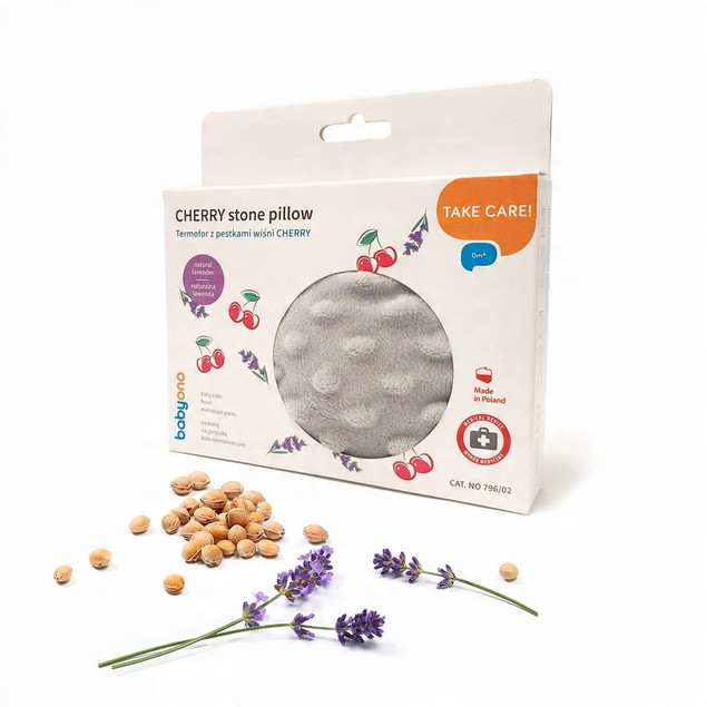 BabyOno TERMOFOR lawenda pestek wiśni na kolkę gorączkę bóle menstruacyjne