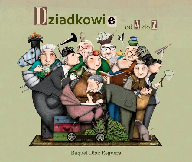 Dziadkowie od A do Z - okładka książki