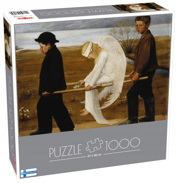 PUZZLE Tactic 1000el Simberg Haavoittunut Enkeli Zraniony Anioł Finlandia