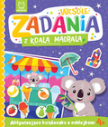 Wesołe zadania z Koalą Mądralą. Książeczka z naklejkami 4+ | Katarzyna Łanocha