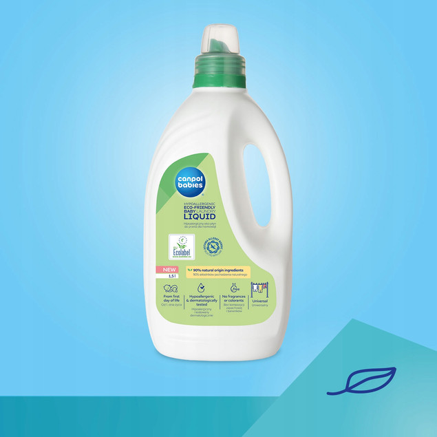 Canpol babies Hipoalergiczny Eko-Płyn do Prania Dla Niemowląt 1.5L