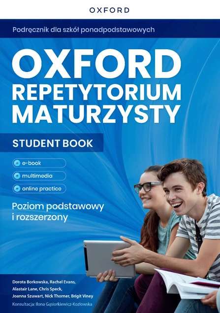 Oxford Repetytorium Maturzysty Student Book - podręcznik do matury 2023/2024 angielski podstawowy rozszerzony Online Practice