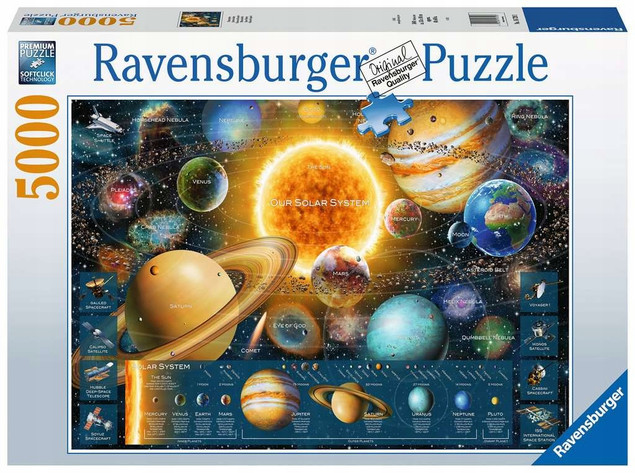 Puzzle Ravensburger 5000 elementów Układ Planetarny