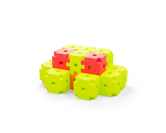Klocki Meli Neon Travel Box 250 el. Klocki Konstrukcyjne dla Dzieci