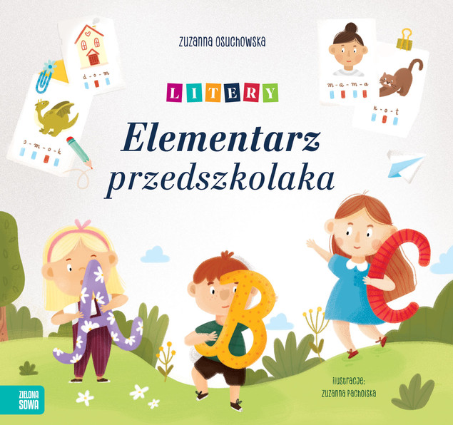 Elementarz Przedszkolaka Zuzanna Osuchowska - Nauka Czytania Twarda Oprawa