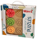 MOM'SCARE PUZZLE SENSORYCZNE KÓŁECZKA UKŁADANKA 0M+