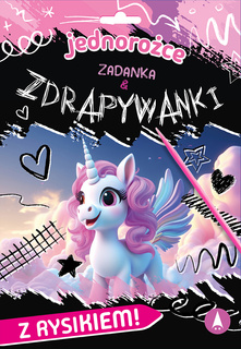Zadanka i Zdrapywanki JEDNOROŻCE z Rysikiem 4+ Skrzat