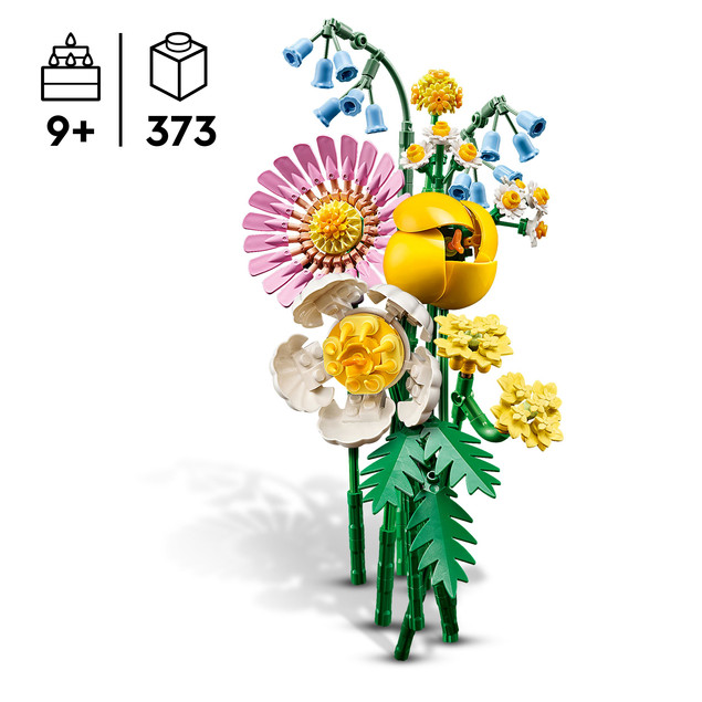 LEGO Botanicals 10347 Mały Słoneczny Bukiet – Wieczne Kwiaty
