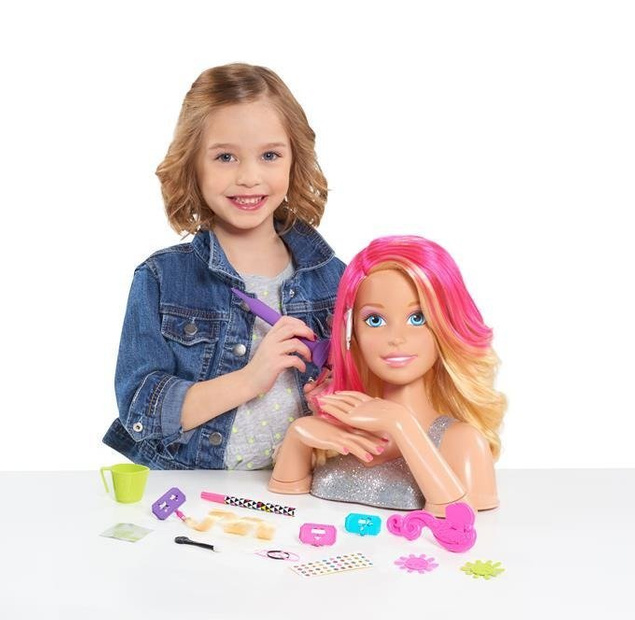 Mattel głowa do stylizacji BARBIE Deluxe 62530