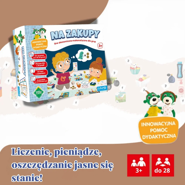 Gra planszowa Na zakupy Trefl
