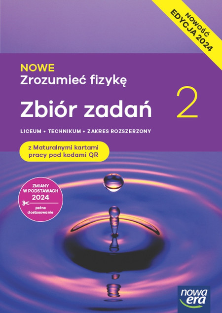 NOWE Zrozumieć Fizykę 2 LO Zbiór Zadań Karty Pracy Nowa Era 2025