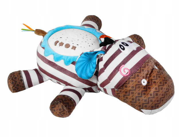 PROJEKTOR LAMPKA NOCNA MUZYCZNA ZEBRA ASKATO dla Niemowląt 3M+