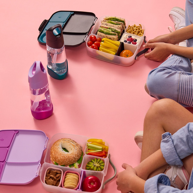 B.box Duży Pojemnik na Przekąski Lunchbox Sugar Plum 2L