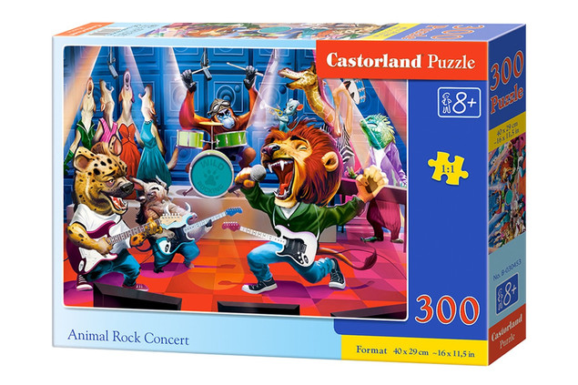 Puzzle 300 Animal Rock Concert CASTOR