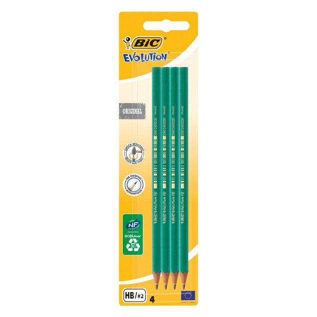 Ołówek Evolution Eco 4 szt bls BIC