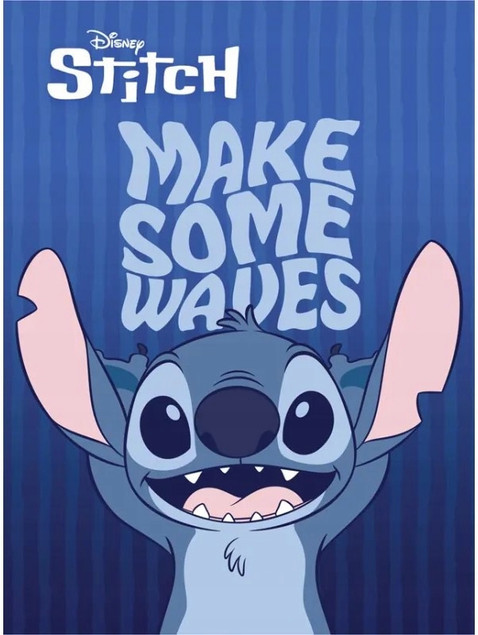 Zeszyt Szkolny A5 16k KRATKA Disney STITCH St. Majewski 6740