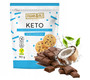 FRANK&OLI Keto Mini Ciasteczka KOKOS CZEKOLADA Bez Cukru 90g