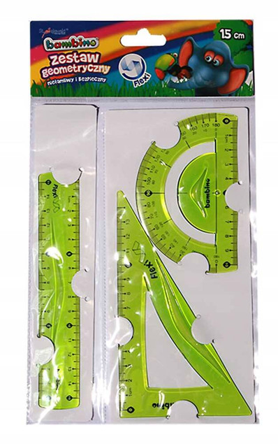 Zestaw geometryczny 15 cm Bambino