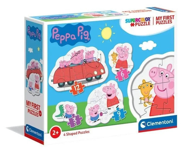 Puzzle Świnka Peppa 2+ Clementoni