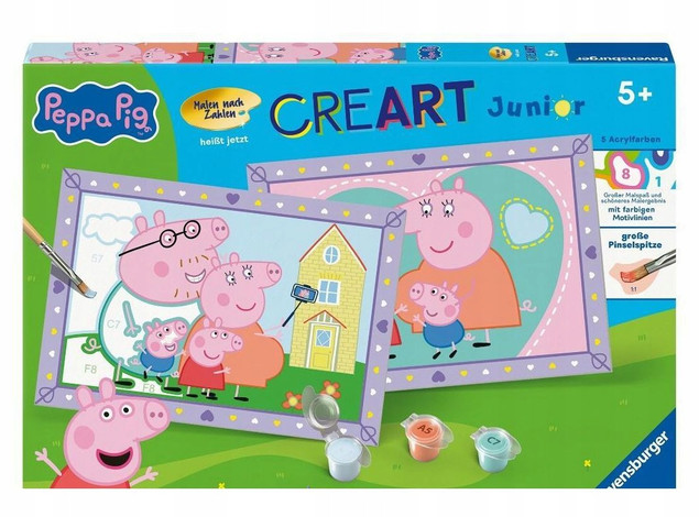 CREART DLA DZIECI JUNIOR: ŚWINKA PEPPA