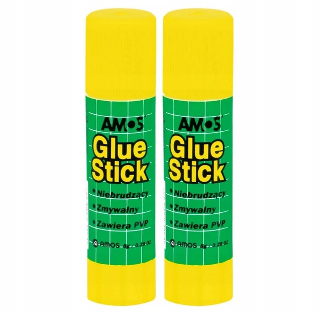 2x Amos Klej w sztyfcie 8 g