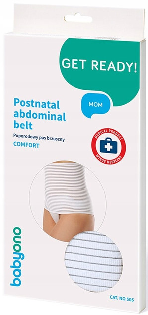 Poporodowy pas brzuszny COMFORT Babyono (XXL)