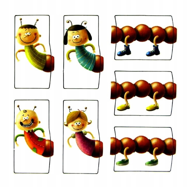 Nogi Stonogi Gra Planszowa Liczenie i Nauka Kolorów 4+ Egmont 2596