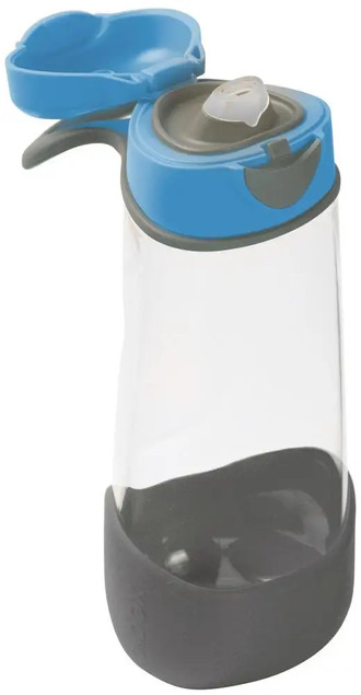 Bidon B.Box 600 ml Tritan Niebieski Kobaltowy z Ustnikiem | Szczelny