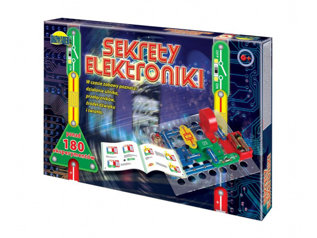 Sekrety Elektroniki 180 EKSPERYMENT Zestaw Dromader 9551