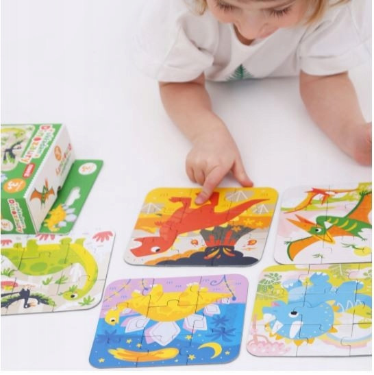 Puzzle Dinozaury 45 el. – CzuCzu