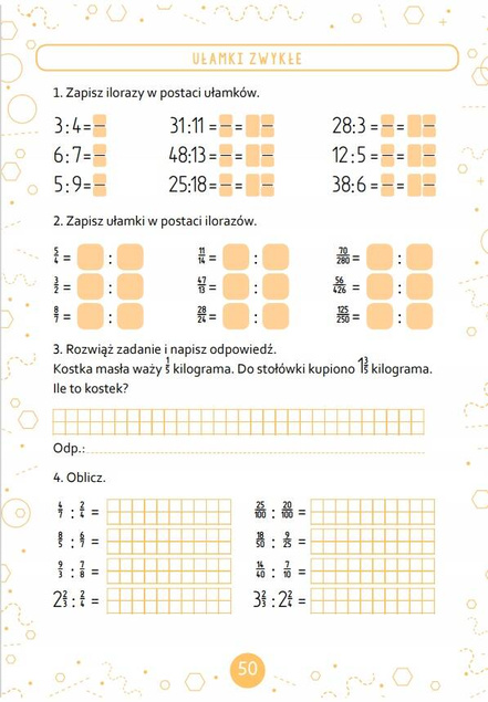 Sposób Na MATEMATYKĘ Ćwiczenia Dla Klasy IV 9+ Skrzat