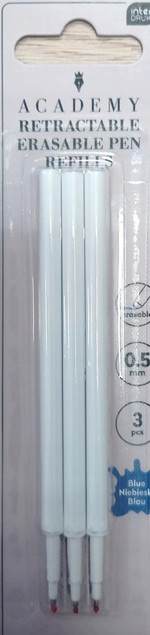 Długopis Wymazywalny Niebieski Interdruk 0.5mm Ścieralny
