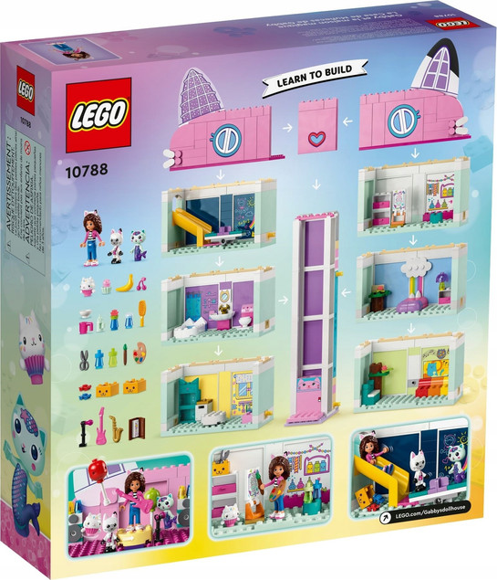 Lego GABBY'S DOLLHOUSE 10788 Koci domek Gabi