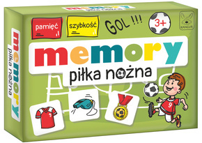 Memory Piłka Nożna Gra Pamięciowa Dla Dzieci 3+ Kangur 75840