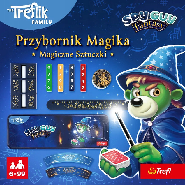 Trefl Zestaw Magiczne Sztuczki by Spy Guy Fantasy, Przybornik Magika