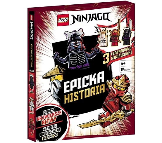 LEGO NINJAGO. Epicka historia Praca zbiorowa