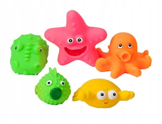 Zabawki do kąpieli Hencz Toys zwierzątka morskie