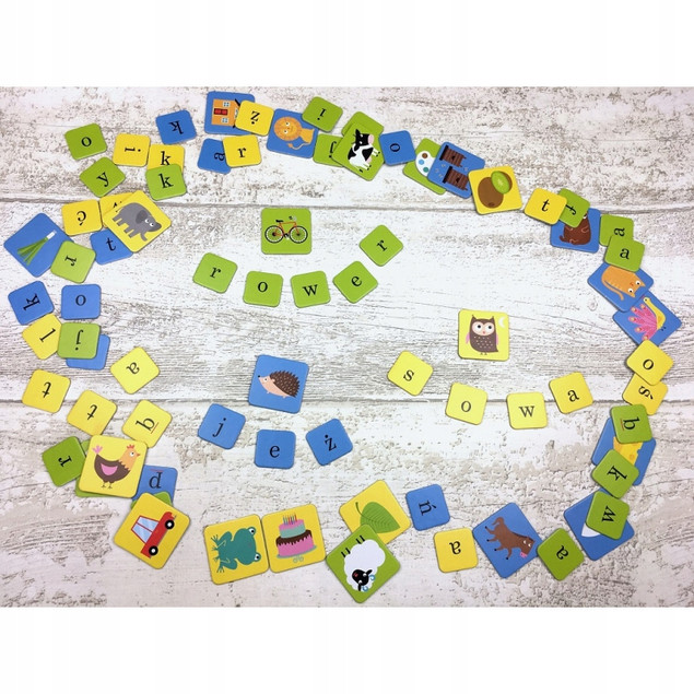 Litera Do Litery Gra Edukacyjna Nauka Czytania 4+ Kapitan Nauka